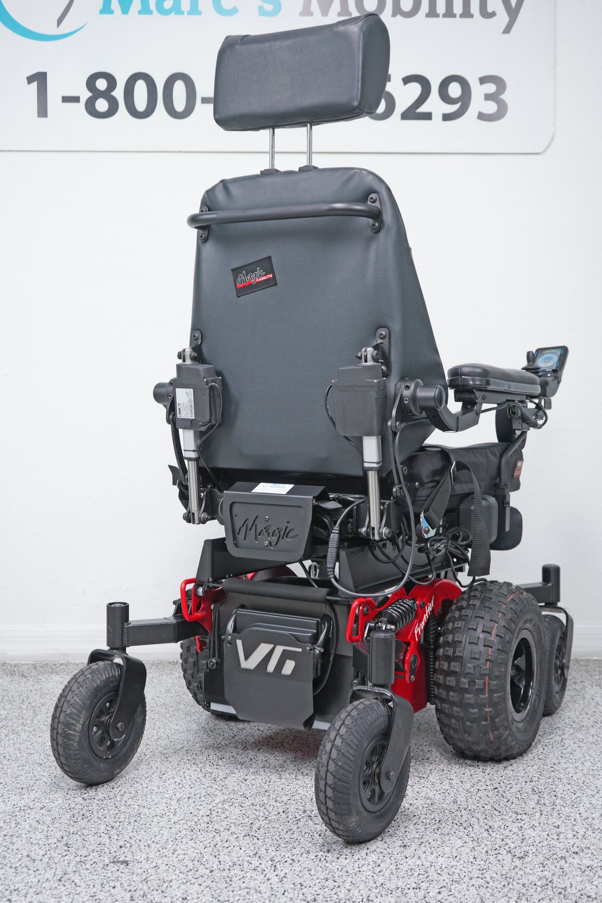 Frontier V6 All Terrain Power Wheelchair Seat lift & Tilt - 9145