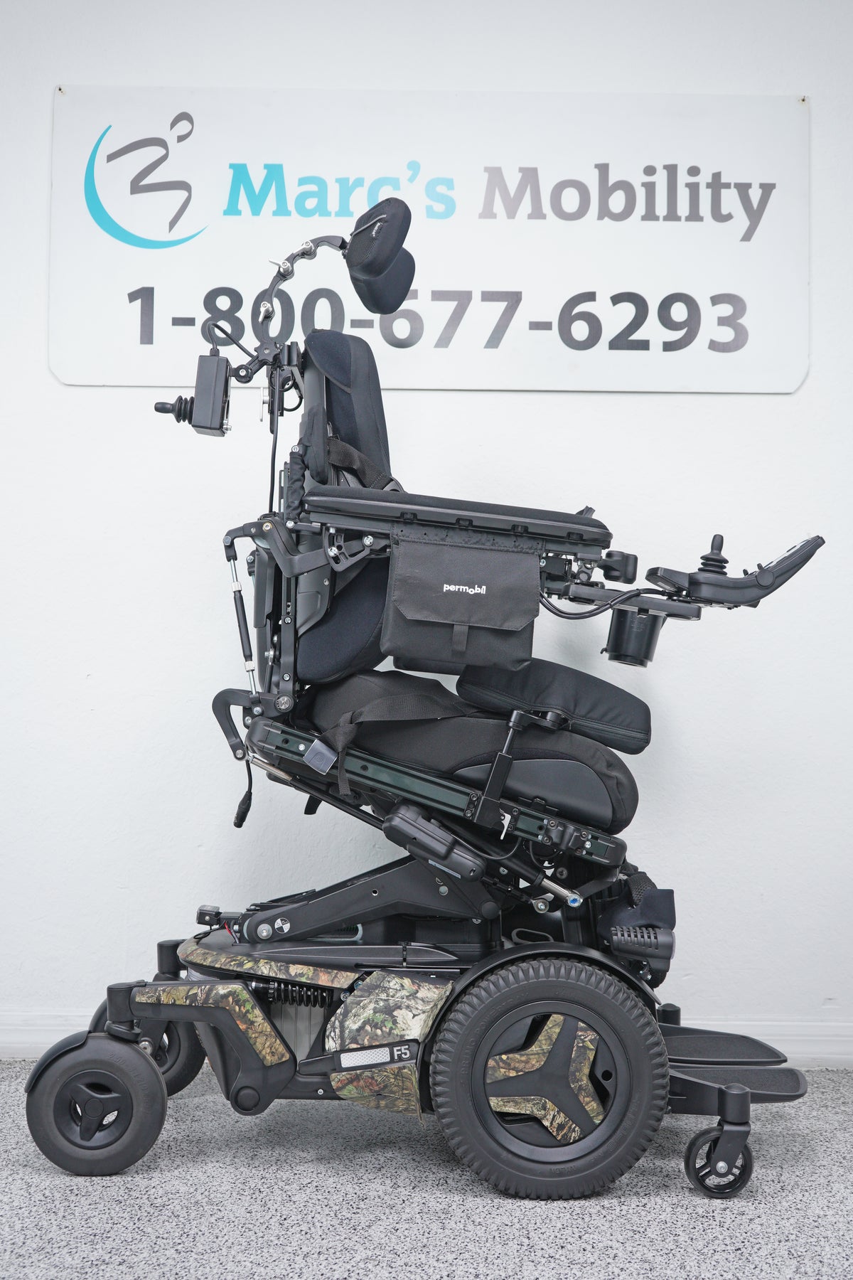 Permobil F5VS Vertical Standing Power Wheelchair - 9148