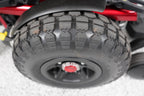 Quantum J4 Power Wheelchair Large Knobby Tires - 9131