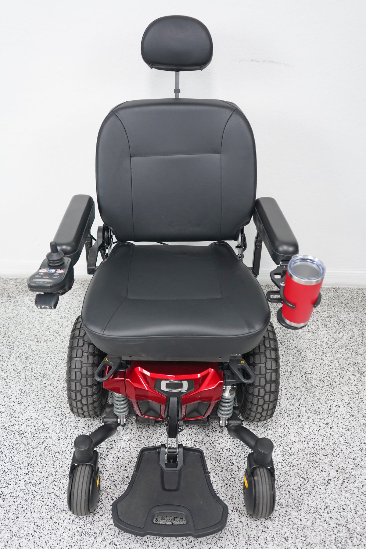 Quantum J4 Power Wheelchair Large Knobby Tires - 9131
