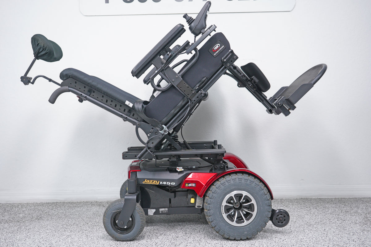 Jazzy 1450 Heavy Duty Power Wheelchair with Tilt - 8997