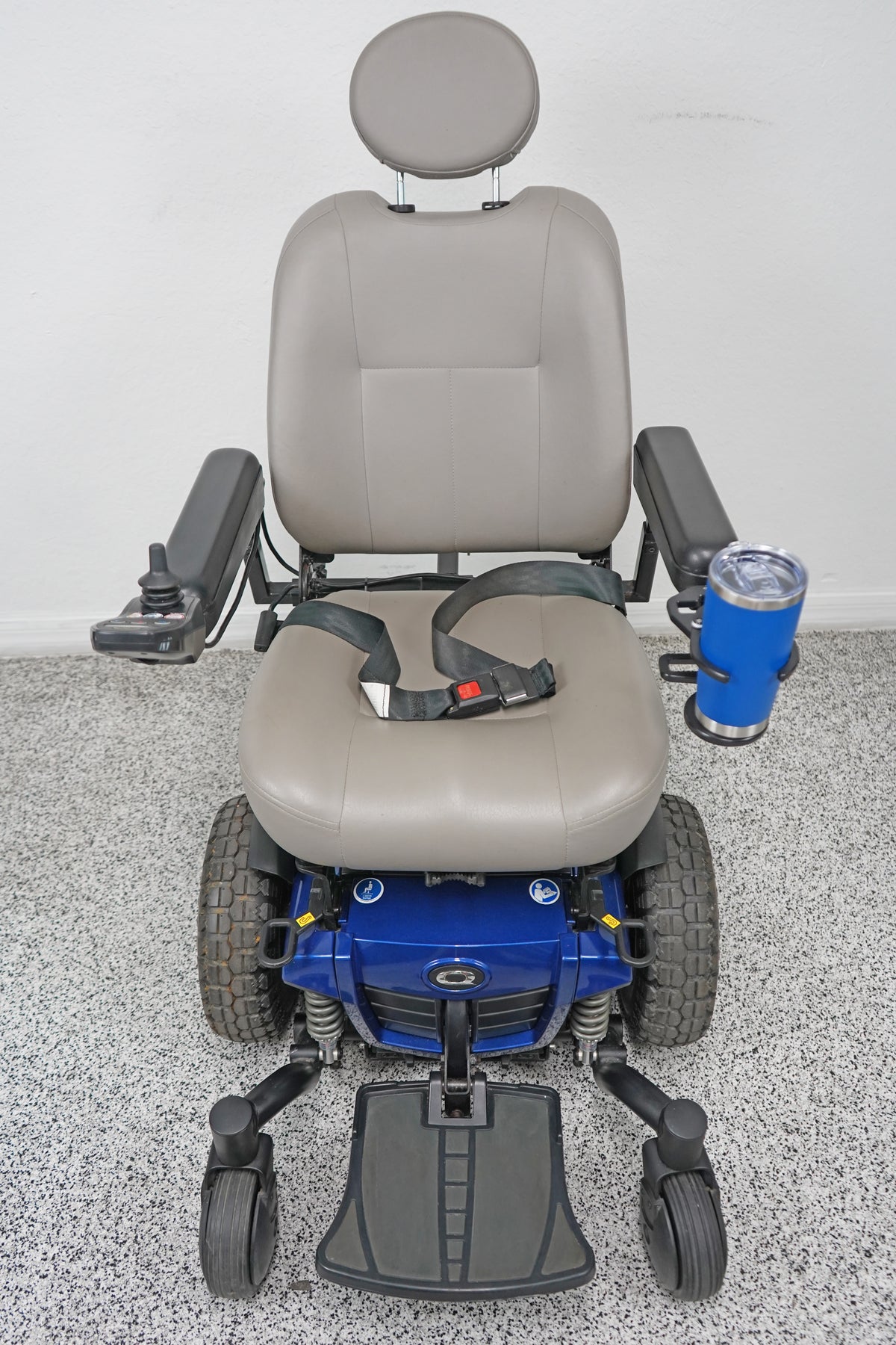 Quantum Q6 Edge Power Wheelchair Large Knobby Tires - 9174