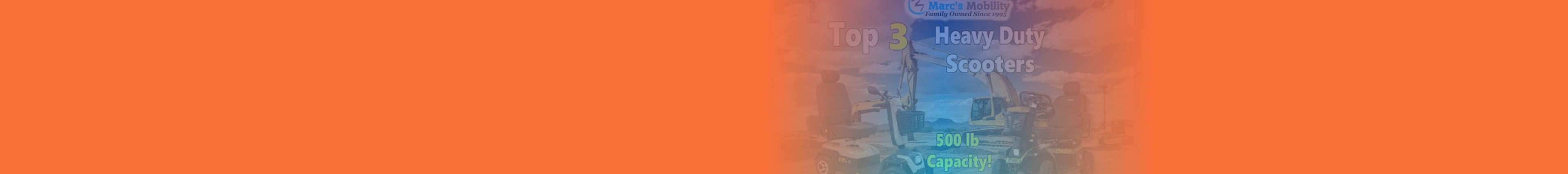 Top 3 Heavy Duty Scooters