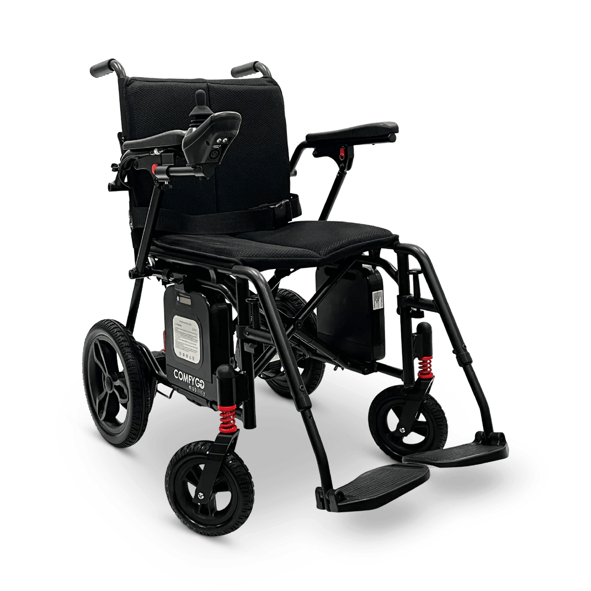 X-7 Lightweight Folding Electric Wheelchair - Airlie Approved - ComfyGo