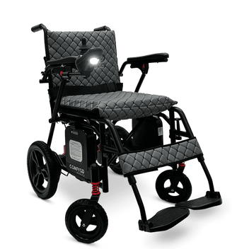 X-7 Lightweight Folding Electric Wheelchair - Airlie Approved - ComfyGo
