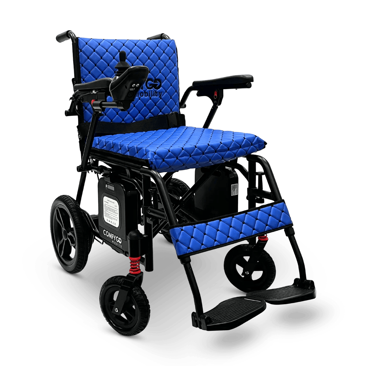 X-7 Lightweight Folding Electric Wheelchair - Airlie Approved - ComfyGo