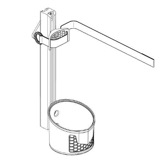 Quantum Oxygen Tank Holder TRU-Balance 3 (Requires Accessory Bar)