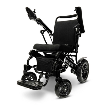 MAJESTIC IQ-8000 Manual Folding Remote Controlled Electric Wheelchair - ComfyGO