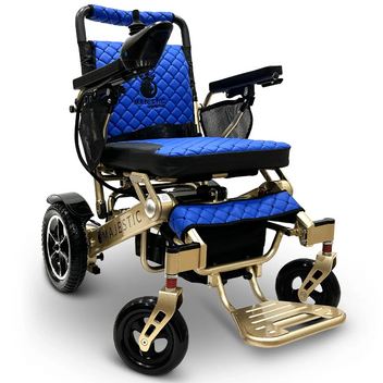 MAJESTIC IQ-7000 Auto Folding Remote Controlled Electric Wheelchair - ComfyGo