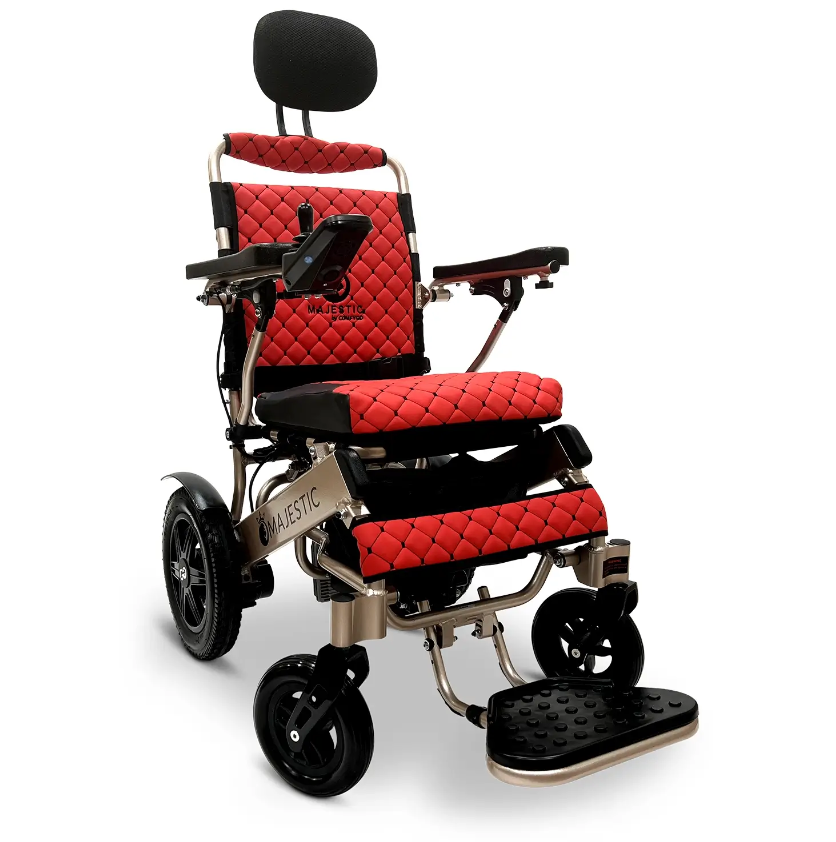 MAJESTIC IQ-9000 Auto Recline Remote Controlled Electric Wheelchair - ComfyGO