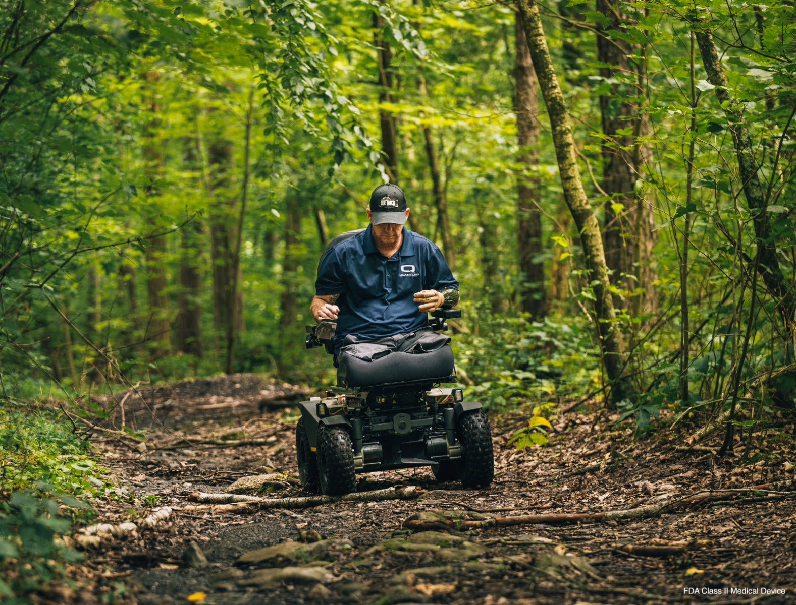 Quantum OUTBACK All Terrain Power Wheelchair