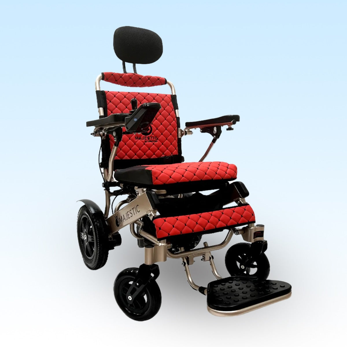 MAJESTIC IQ-9000 Auto Recline Remote Controlled Electric Wheelchair - ComfyGO