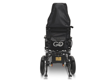 X-9 ComfyGO Remote Controlled Electric Wheelchair, Auto Reclining Backrest & Lifting Leg Rests