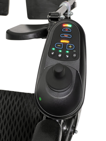 X-9 ComfyGO Remote Controlled Electric Wheelchair, Auto Reclining Backrest & Lifting Leg Rests