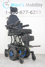 Quantum Edge 3 Stretto Power Wheelchair - 12" iLevel Seat Lift, Recline, Tilt, Legs - 5672