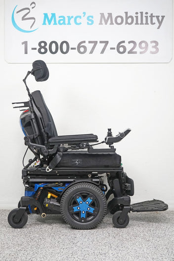 Quantum Edge 3 Stretto Power Wheelchair - 12" iLevel Seat Lift, Recline, Tilt, Legs - 5672