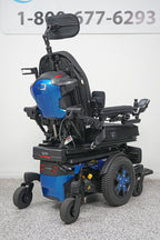 Quantum Edge 3 Stretto Power Wheelchair - 12" iLevel Seat Lift, Recline, Tilt, Legs - 5672