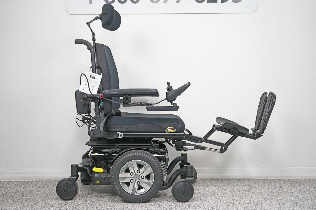 Quantum J4 Power Wheelchair Tilt & Legs - 7607