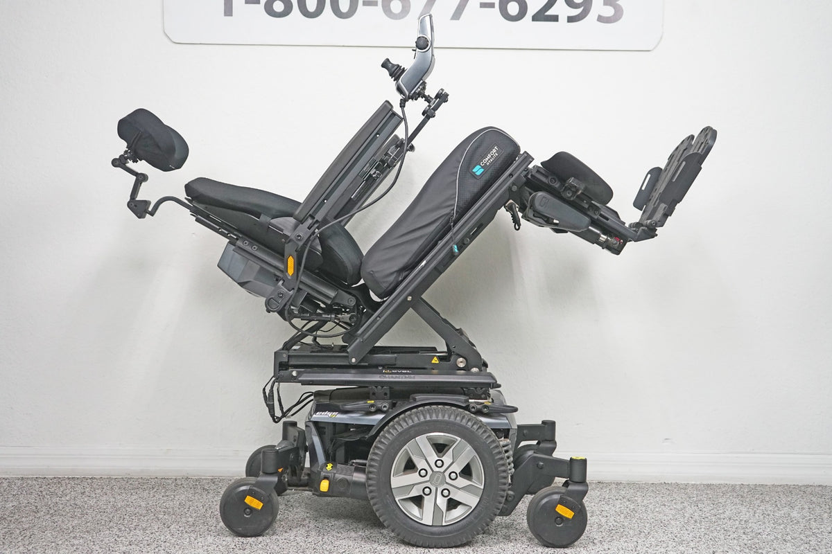Quantum Q6 Edge 2.0 Power Wheelchair iLevel Seat Lift, Tilt, Recline & Legs - 7609