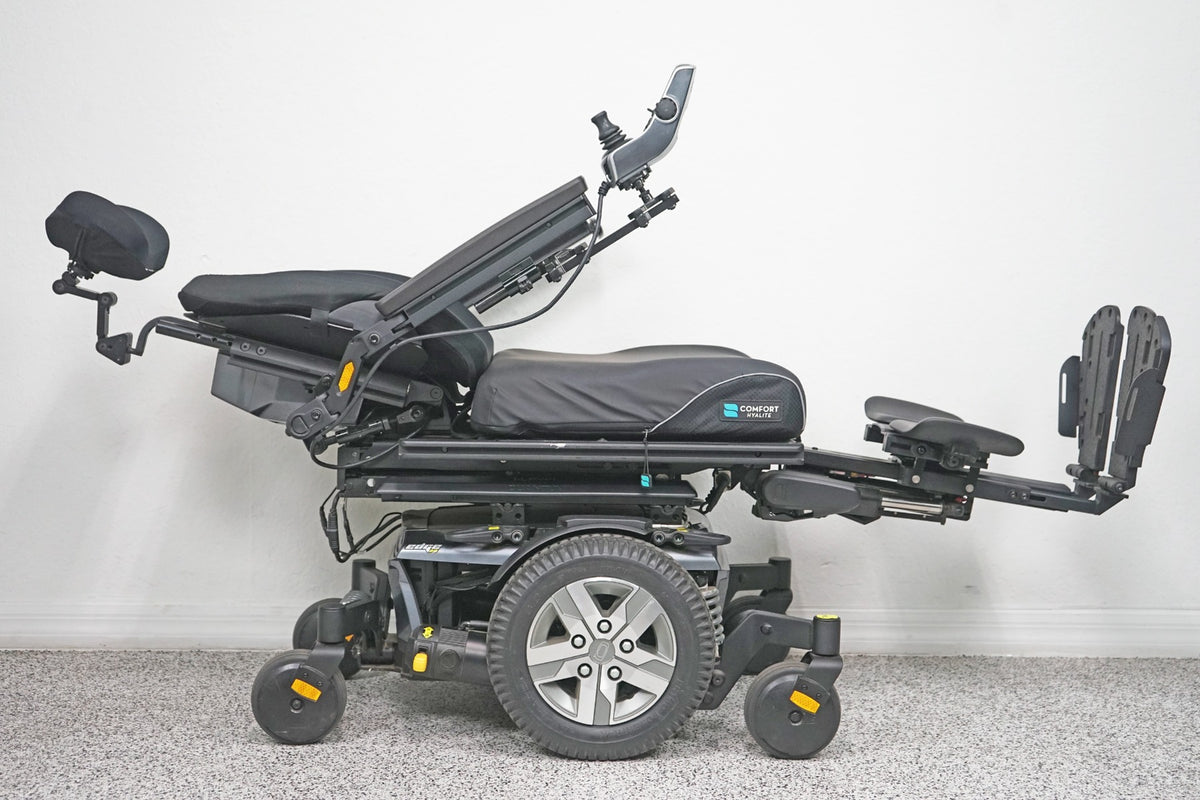 Quantum Q6 Edge 2.0 Power Wheelchair iLevel Seat Lift, Tilt, Recline & Legs - 7609