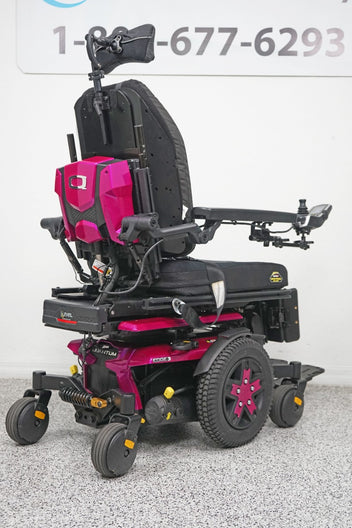 Quantum Edge 3 iLevel Power Wheelchair 12" Seat Lift, Tilt, Recline & Legs - 5725