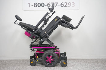 Quantum Edge 3 iLevel Power Wheelchair 12" Seat Lift, Tilt, Recline & Legs - 5725