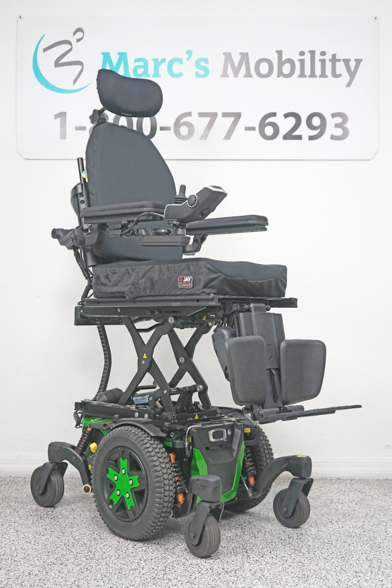 Quantum Edge 3 Stretto Power Wheelchair 12" iLevel Seat Lift, Tilt, Recline & Legs - 7668