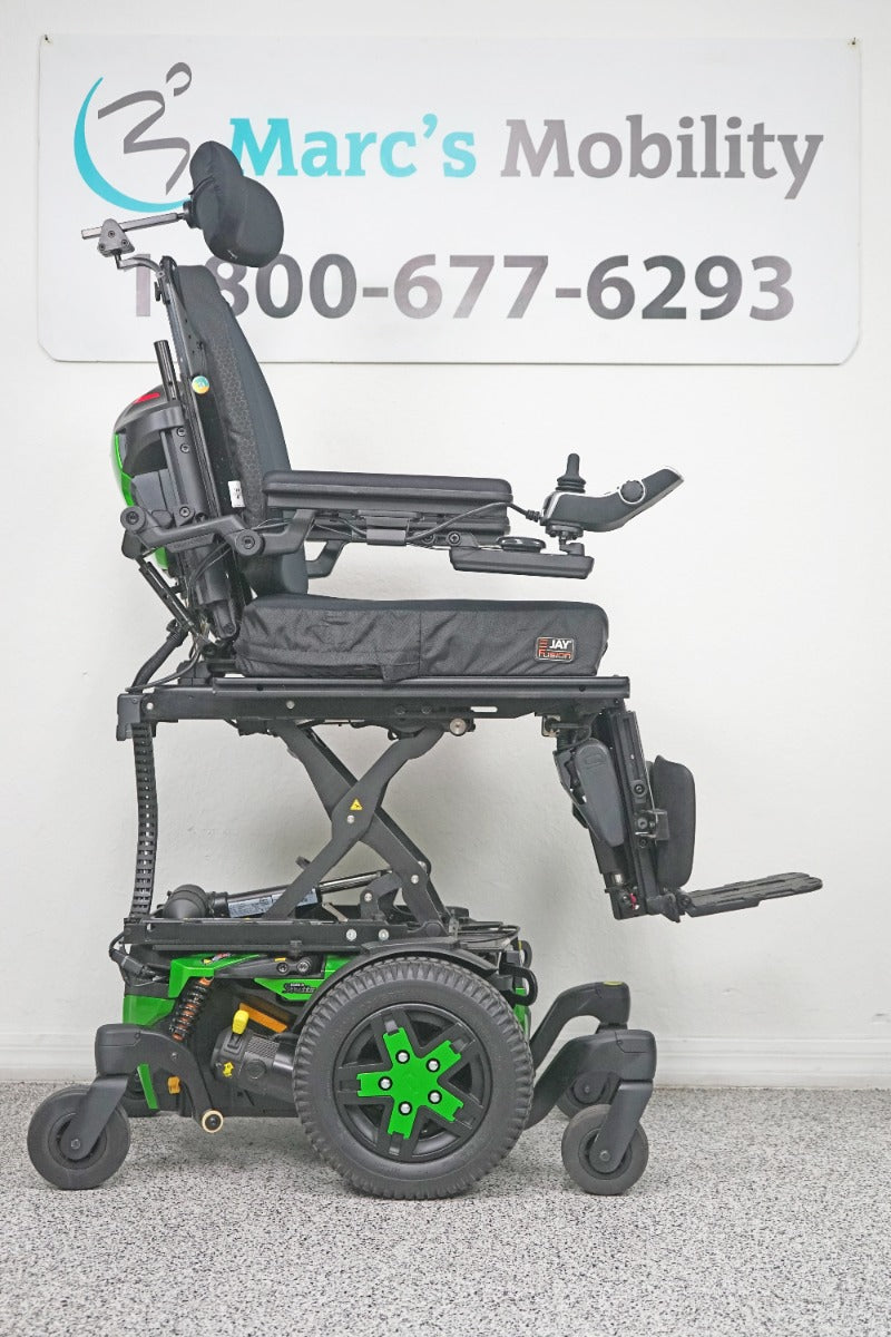 Quantum Edge 3 Stretto Power Wheelchair 12" iLevel Seat Lift, Tilt, Recline & Legs - 7668