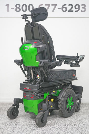 Quantum Edge 3 Stretto Power Wheelchair 12" iLevel Seat Lift, Tilt, Recline & Legs - 7668
