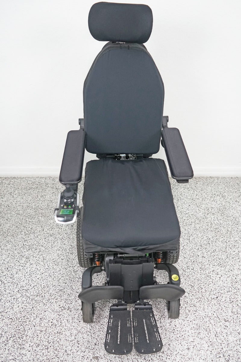 Quantum Edge 3 Stretto Power Wheelchair 12" iLevel Seat Lift, Tilt, Recline & Legs - 7668