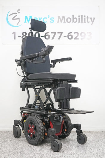 Quantum Edge 3 Stretto Power Wheelchair 12" iLevel Seat Lift, Tilt, Recline & Legs - 5760