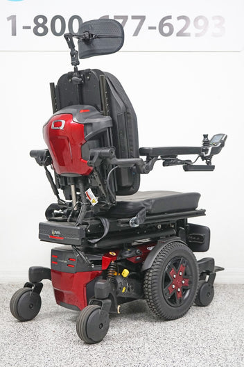 Quantum Edge 3 Stretto Power Wheelchair 12" iLevel Seat Lift, Tilt, Recline & Legs - 5760