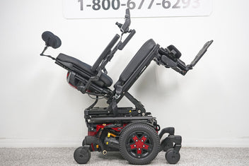 Quantum Edge 3 Stretto Power Wheelchair 12" iLevel Seat Lift, Tilt, Recline & Legs - 5760