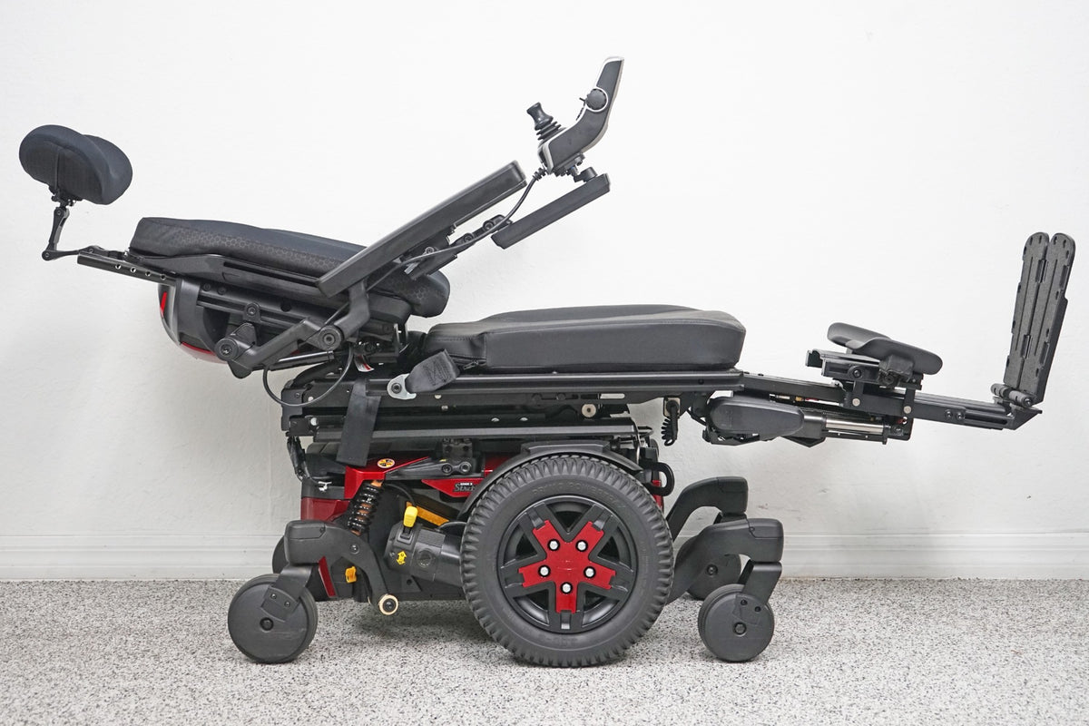 Quantum Edge 3 Stretto Power Wheelchair 12" iLevel Seat Lift, Tilt, Recline & Legs - 5760