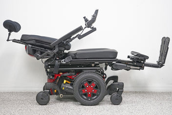 Quantum Edge 3 Stretto Power Wheelchair 12" iLevel Seat Lift, Tilt, Recline & Legs - 5760
