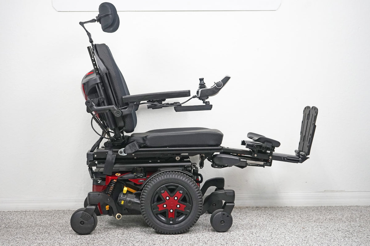 Quantum Edge 3 Stretto Power Wheelchair 12" iLevel Seat Lift, Tilt, Recline & Legs - 5760