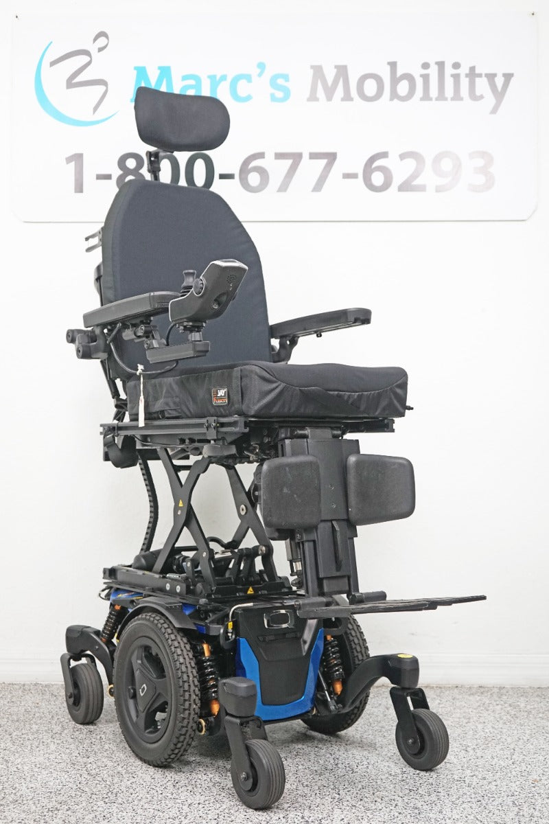 Quantum Edge 3 Stretto Power Wheelchair 12" iLevel Seat Lift, Tilt, Recline & Legs - 5767