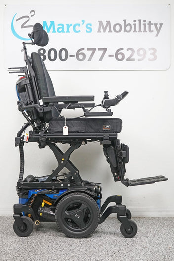 Quantum Edge 3 Stretto Power Wheelchair 12" iLevel Seat Lift, Tilt, Recline & Legs - 5767