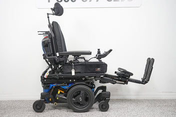 Quantum Edge 3 Stretto Power Wheelchair 12" iLevel Seat Lift, Tilt, Recline & Legs - 5767