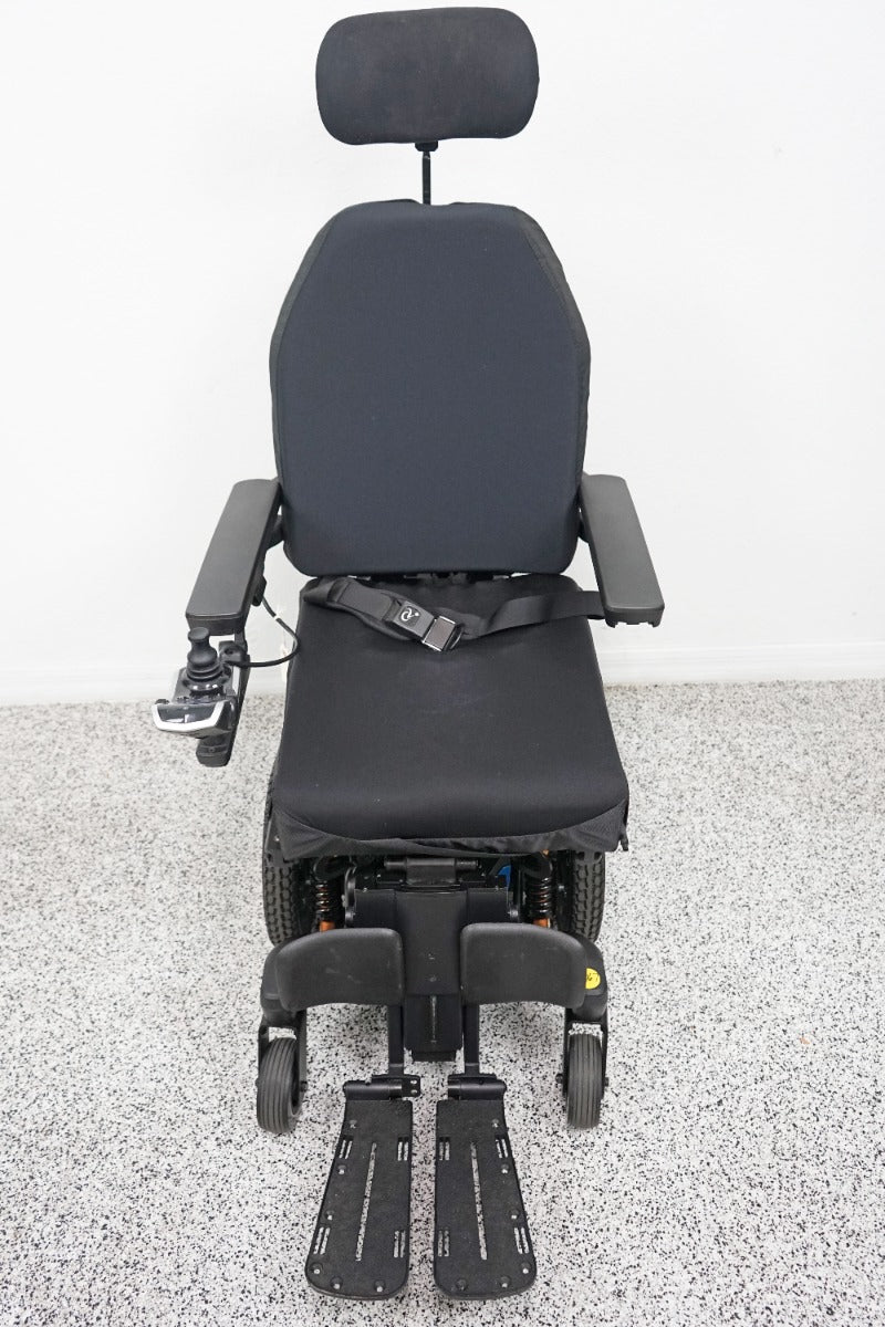 Quantum Edge 3 Stretto Power Wheelchair 12" iLevel Seat Lift, Tilt, Recline & Legs - 5767