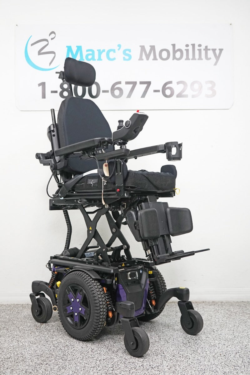 Quantum Edge 3 Stretto Power Wheelchair 12" iLevel Seat Lift, Tilt, Recline & Legs - 5792