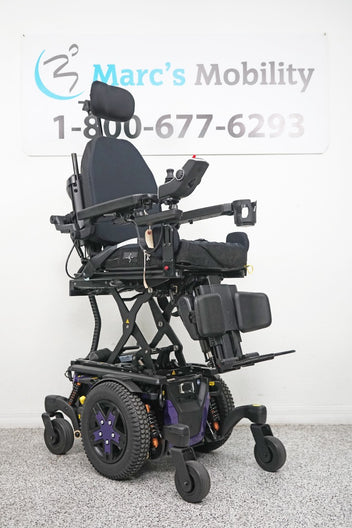 Quantum Edge 3 Stretto Power Wheelchair 12" iLevel Seat Lift, Tilt, Recline & Legs - 5792