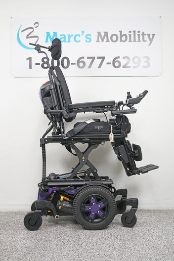 Quantum Edge 3 Stretto Power Wheelchair 12" iLevel Seat Lift, Tilt, Recline & Legs - 5792