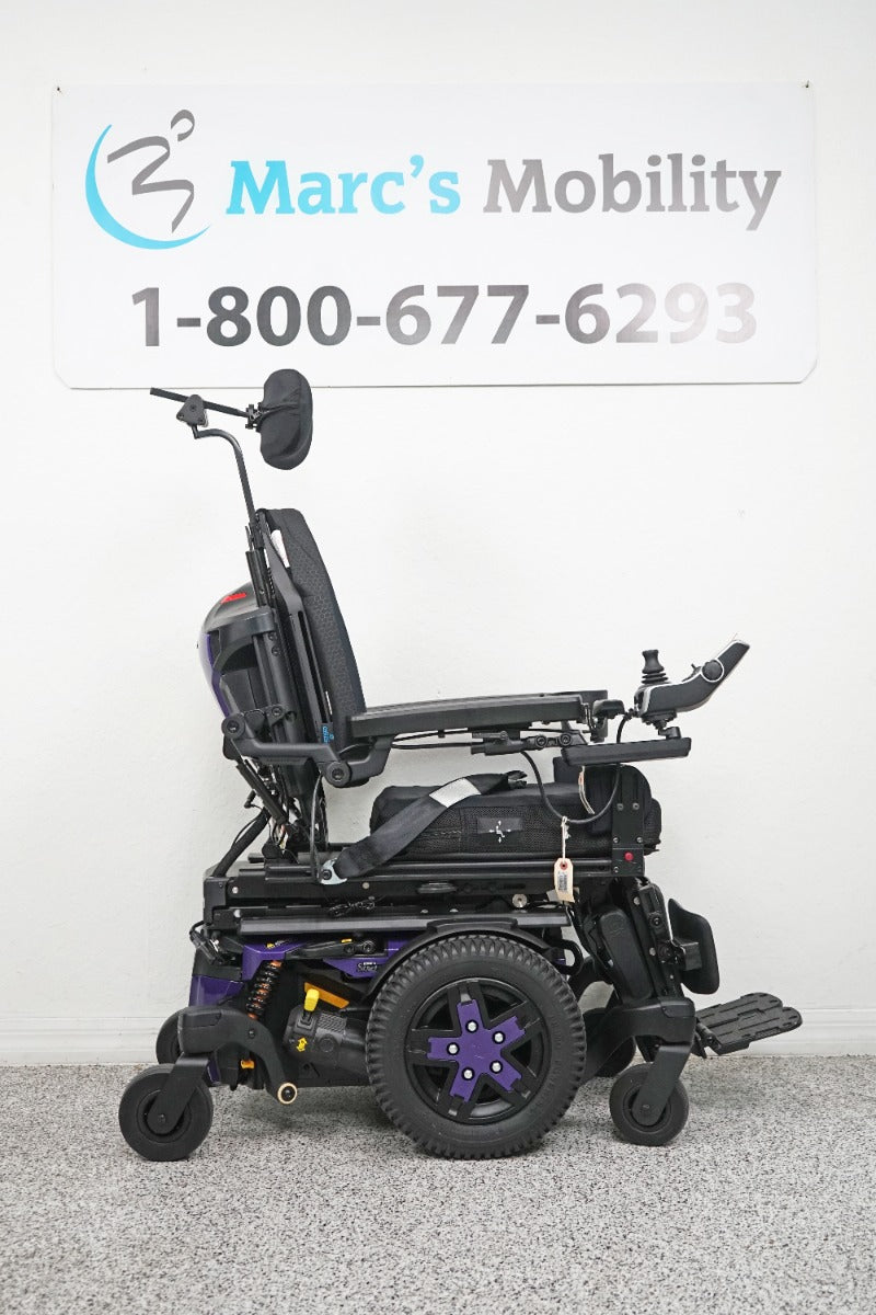 Quantum Edge 3 Stretto Power Wheelchair 12" iLevel Seat Lift, Tilt, Recline & Legs - 5792