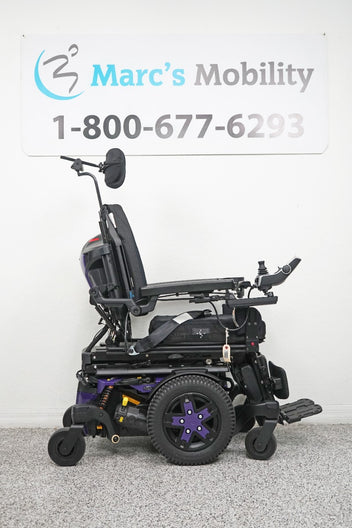 Quantum Edge 3 Stretto Power Wheelchair 12" iLevel Seat Lift, Tilt, Recline & Legs - 5792