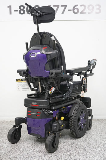 Quantum Edge 3 Stretto Power Wheelchair 12" iLevel Seat Lift, Tilt, Recline & Legs - 5792