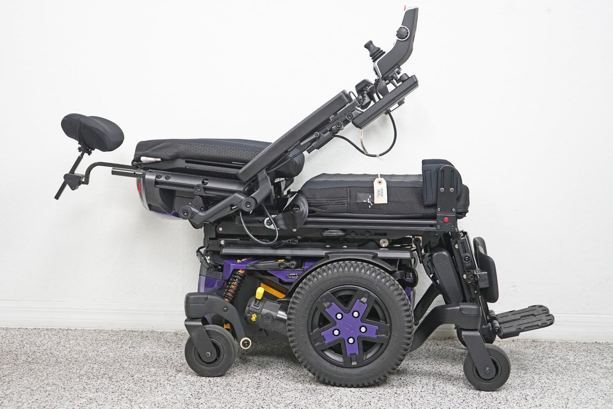 Quantum Edge 3 Stretto Power Wheelchair 12" iLevel Seat Lift, Tilt, Recline & Legs - 5792