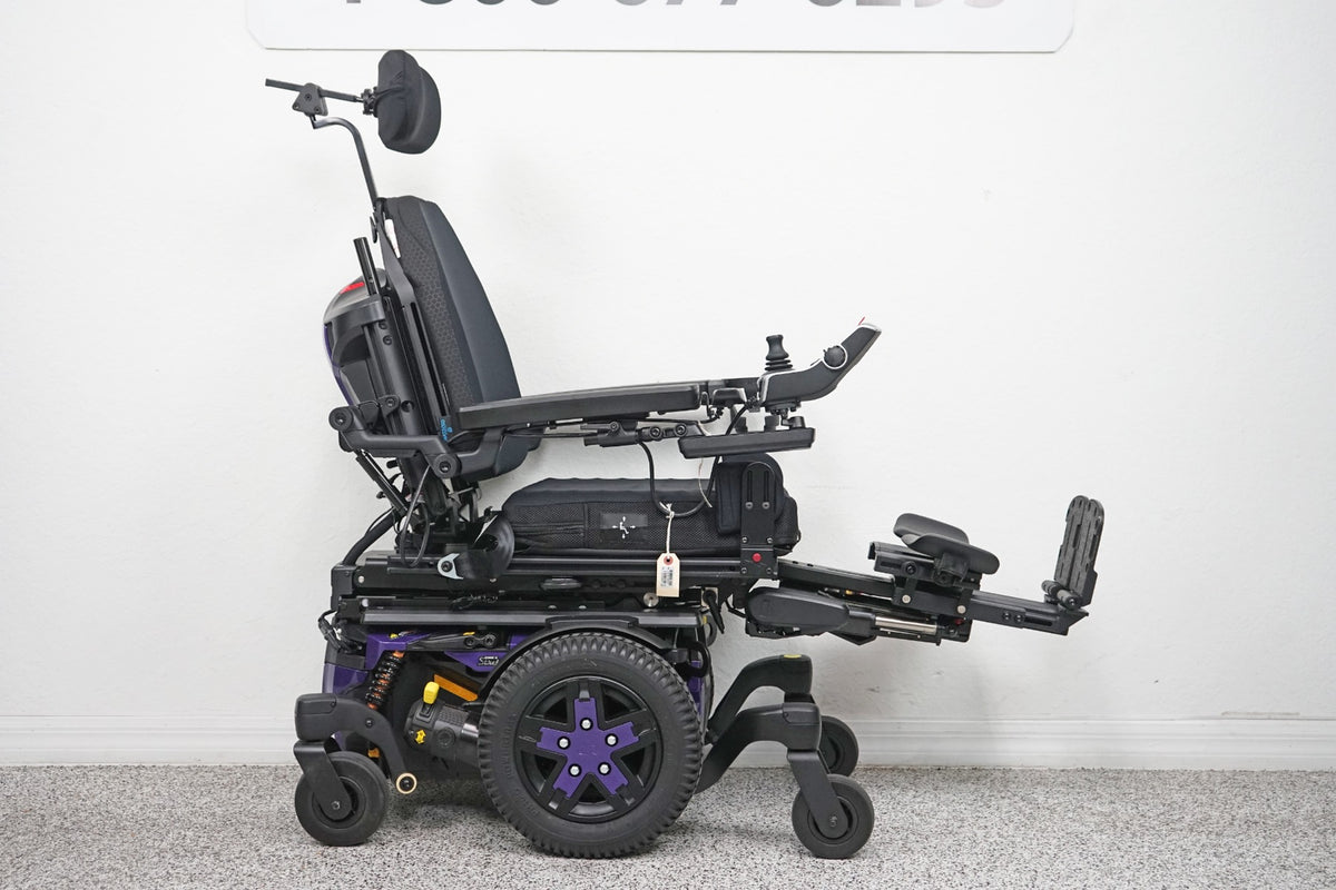 Quantum Edge 3 Stretto Power Wheelchair 12" iLevel Seat Lift, Tilt, Recline & Legs - 5792