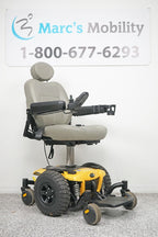 Quantum Q6 Edge Power Wheelchair Large Knobby Tires & 7" Seat Lift - 5649