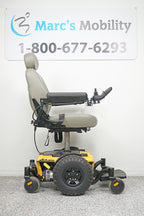 Quantum Q6 Edge Power Wheelchair Large Knobby Tires & 7" Seat Lift - 5649